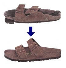 birkenstock repair cork